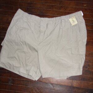 NEW 6x mens womens unisex size 6 x tan cargo shorts summer spring